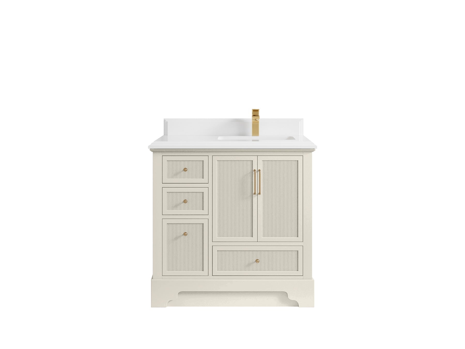Alys 36 in. W x 22 in. D Right Offset Sink Bathroom Vanity - Willow Bath and Vanity