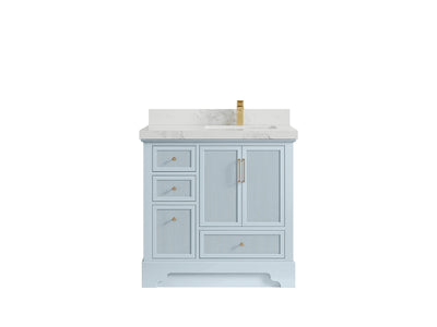 Alys 36 in. W x 22 in. D Right Offset Sink Bathroom Vanity - Willow Bath and Vanity