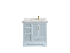 Alys 36 in. W x 22 in. D Right Offset Sink Bathroom Vanity - photo 8