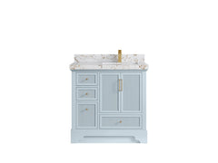 Alys 36 in. W x 22 in. D Right Offset Sink Bathroom Vanity - photo 38