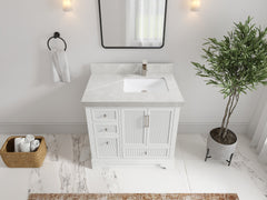 Alys 36 in. W x 22 in. D Right Offset Sink Bathroom Vanity - photo 25
