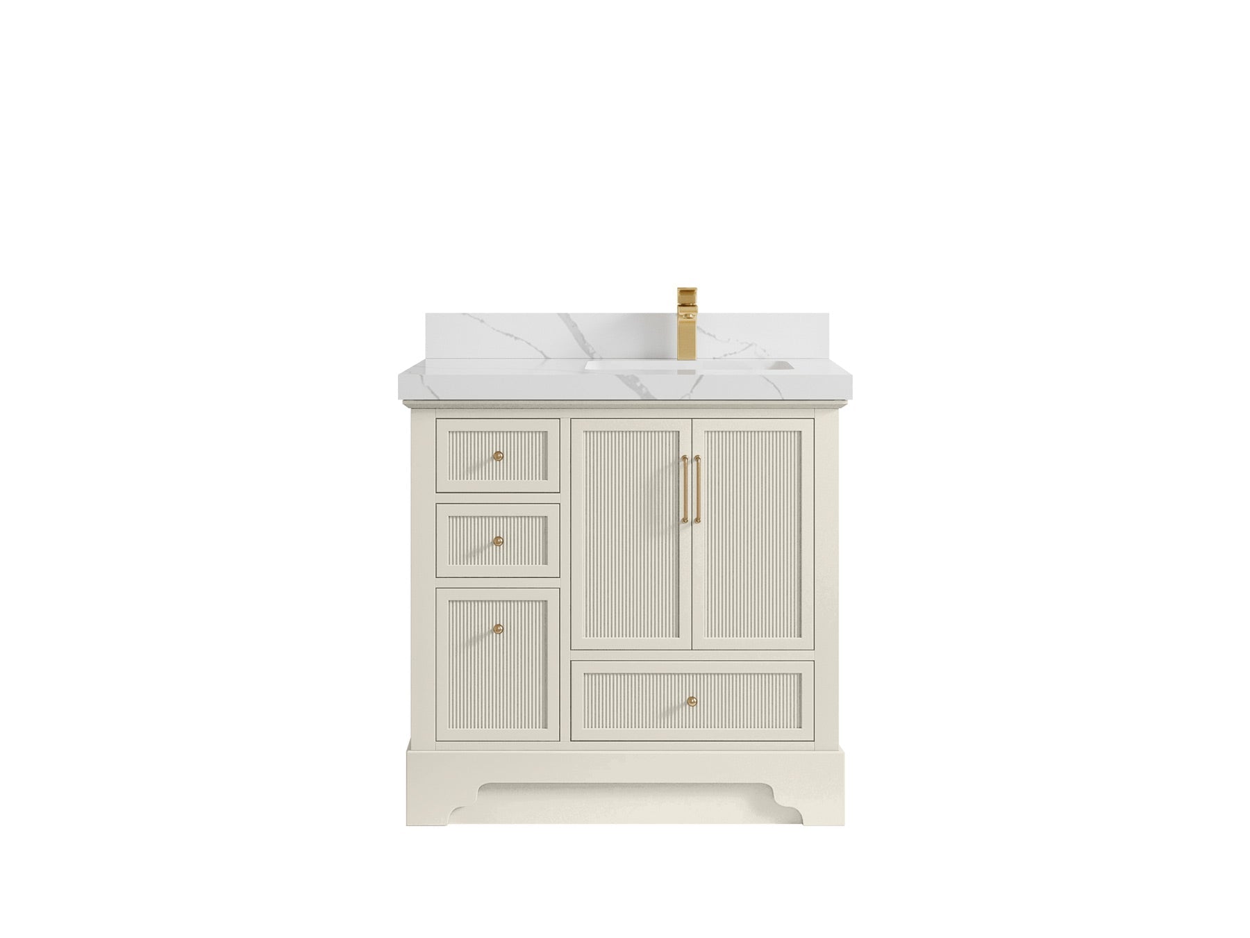 Alys 36 in. W x 22 in. D Right Offset Sink Bathroom Vanity - Willow Bath and Vanity
