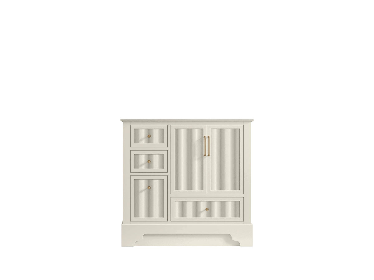 Alys 36 in. W x 22 in. D Right Offset Sink Bathroom Vanity - Willow Bath and Vanity