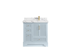 Alys 36 in. W x 22 in. D Right Offset Sink Bathroom Vanity - photo 40