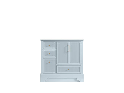 Alys 36 in. W x 22 in. D Right Offset Sink Bathroom Vanity - Willow Bath and Vanity