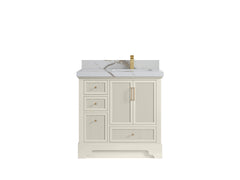 Alys 36 in. W x 22 in. D Right Offset Sink Bathroom Vanity - photo 12