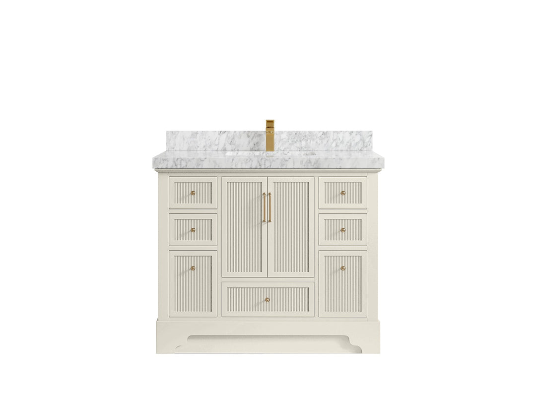 Alys 42 in. W x 22 in. D Single Sink Bathroom Vanity - Willow Bath and Vanity