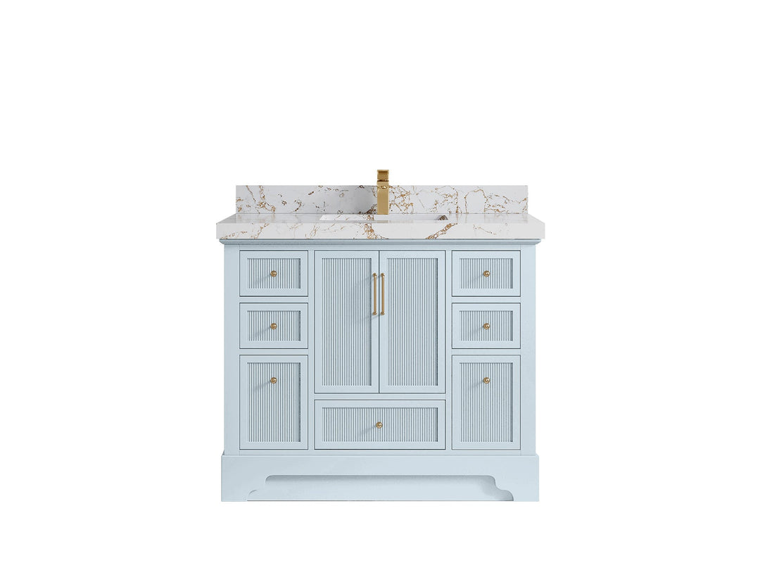 Alys 42 in. W x 22 in. D Single Sink Bathroom Vanity - Willow Bath and Vanity