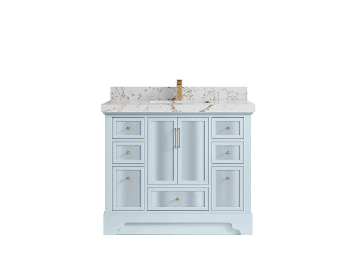 Alys 42 in. W x 22 in. D Single Sink Bathroom Vanity - photo 38