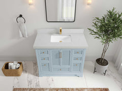 Alys 42 in. W x 22 in. D Single Sink Bathroom Vanity - photo 9
