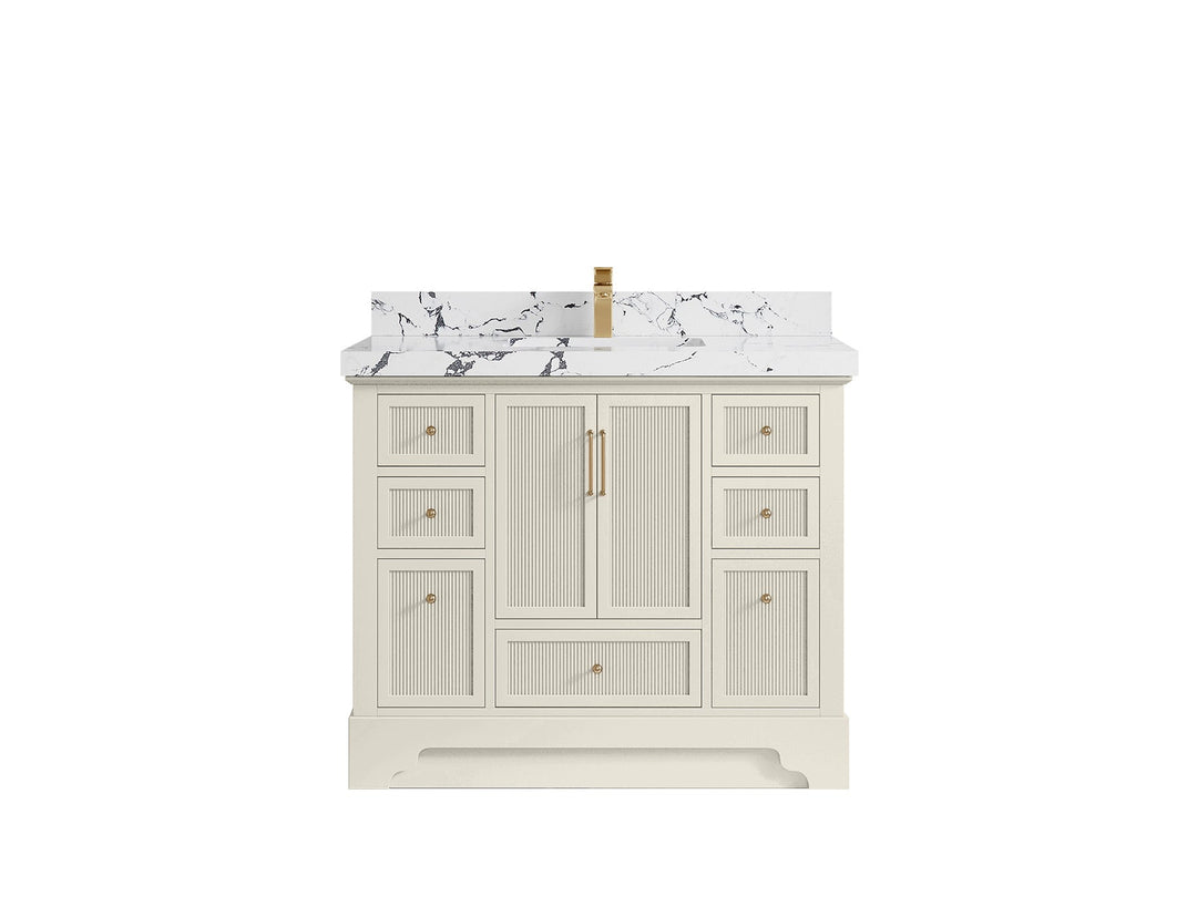 Alys 42 in. W x 22 in. D Single Sink Bathroom Vanity - Willow Bath and Vanity