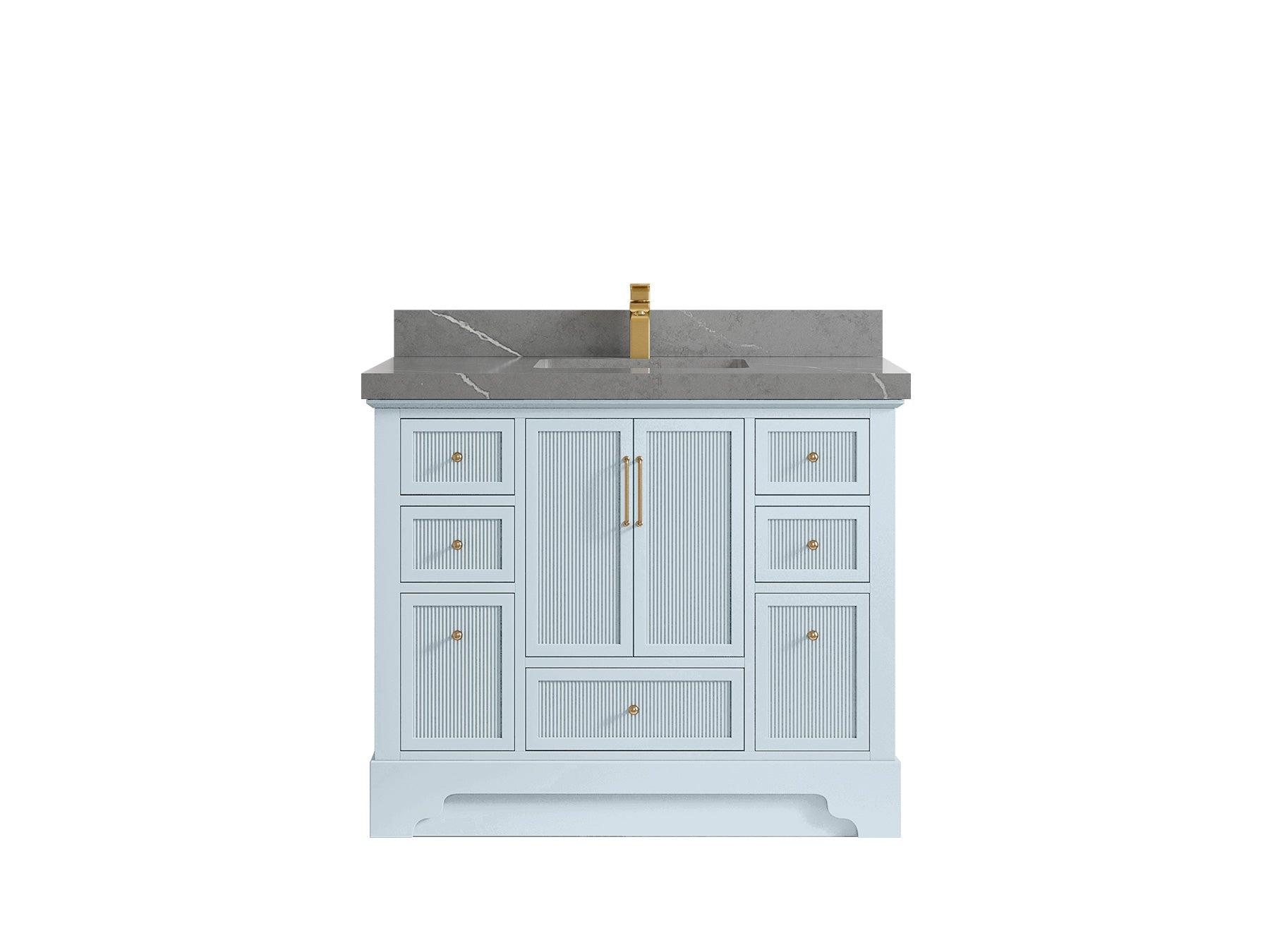 Alys 42 in. W x 22 in. D Single Sink Bathroom Vanity - Willow Bath and Vanity