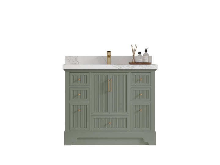 Alys 42 in. W x 22 in. D Single Sink Bathroom Vanity - photo 1