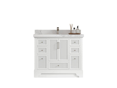 Alys 42 in. W x 22 in. D Single Sink Bathroom Vanity - Willow Bath and Vanity
