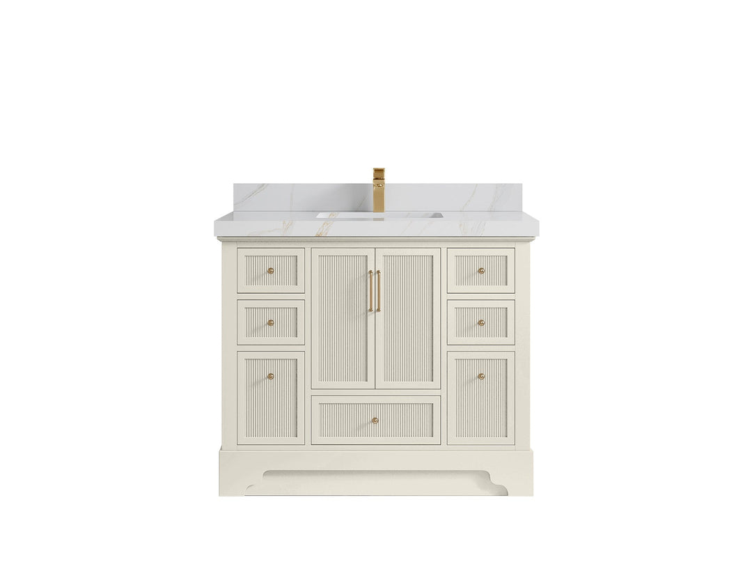 Alys 42 in. W x 22 in. D Single Sink Bathroom Vanity - Willow Bath and Vanity