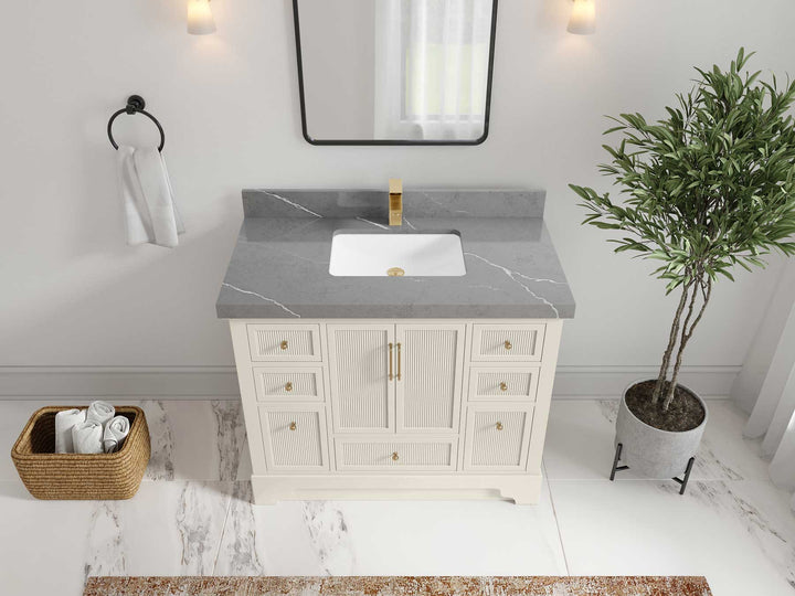 Alys 42 in. W x 22 in. D Single Sink Bathroom Vanity - photo 31