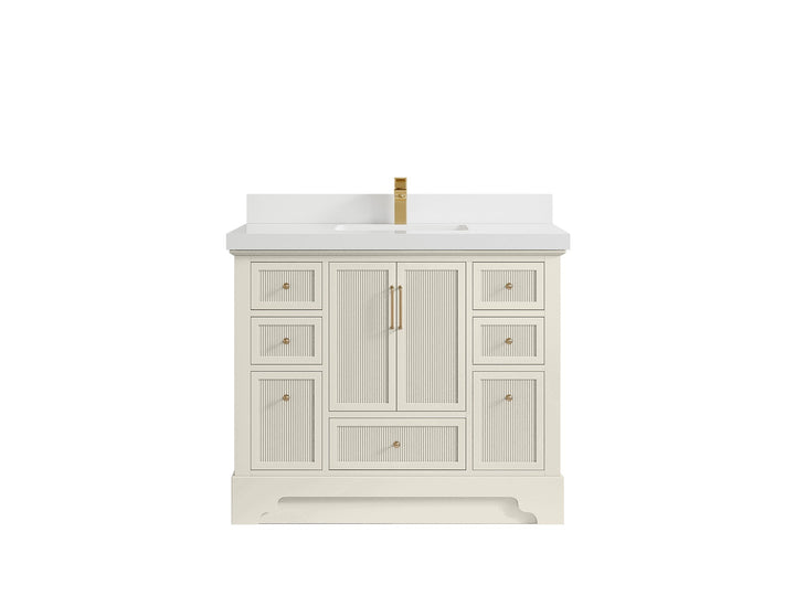 Alys 42 in. W x 22 in. D Single Sink Bathroom Vanity - photo 42
