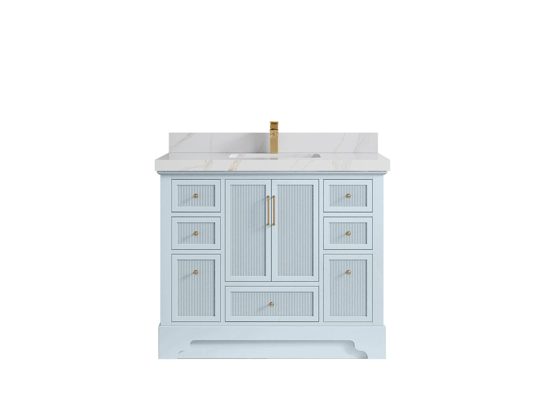 Alys 42 in. W x 22 in. D Single Sink Bathroom Vanity - Willow Bath and Vanity