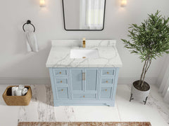 Alys 42 in. W x 22 in. D Single Sink Bathroom Vanity - photo 41