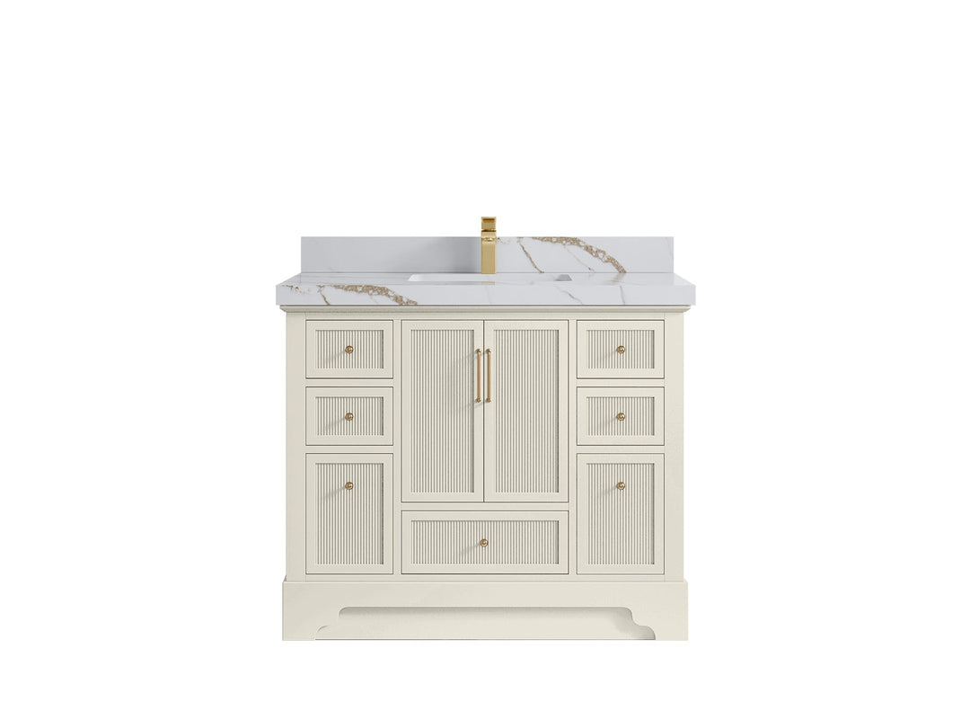 Alys 42 in. W x 22 in. D Single Sink Bathroom Vanity - Willow Bath and Vanity