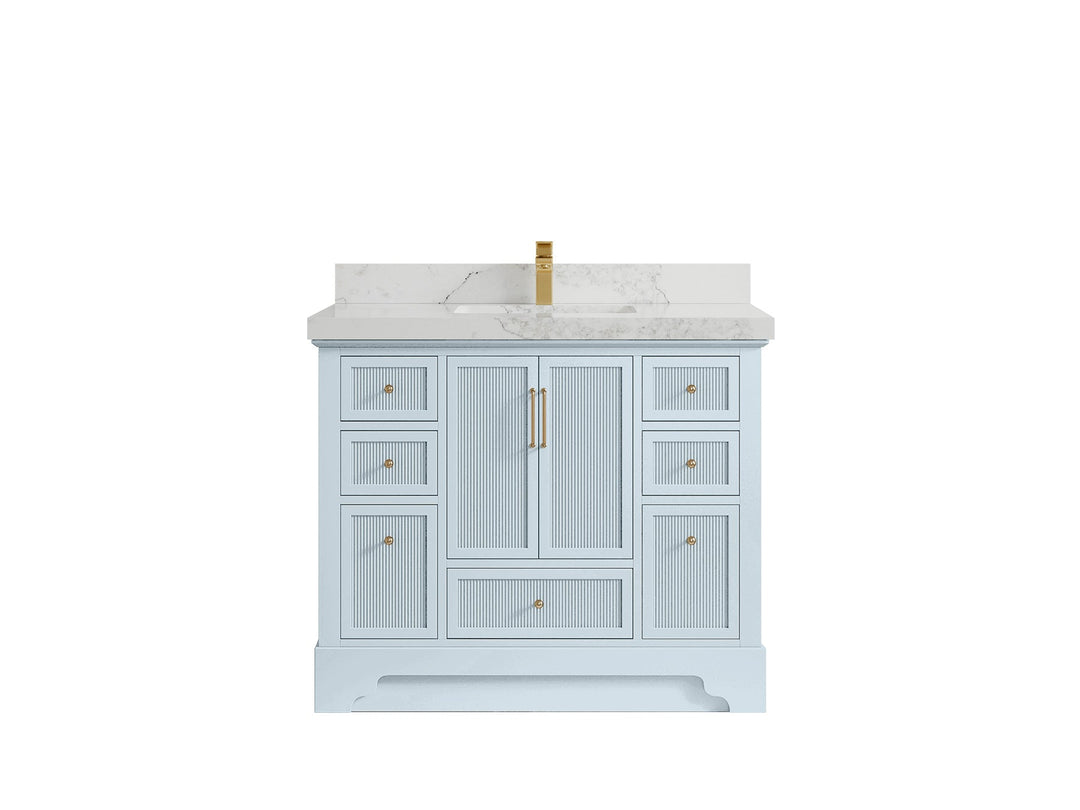 Alys 42 in. W x 22 in. D Single Sink Bathroom Vanity - Willow Bath and Vanity
