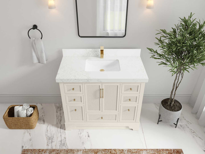 Alys 42 in. W x 22 in. D Single Sink Bathroom Vanity - photo 27