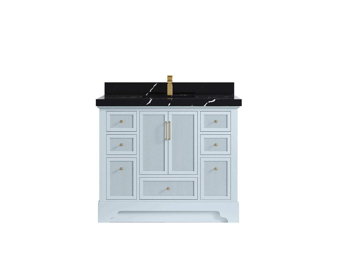 Alys 42 in. W x 22 in. D Single Sink Bathroom Vanity - Willow Bath and Vanity