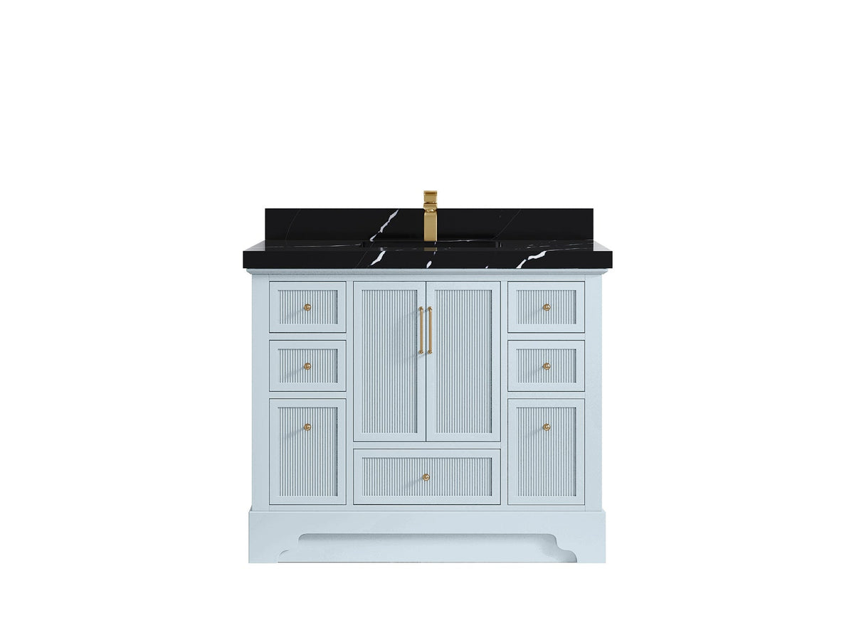 Alys 42 in. W x 22 in. D Single Sink Bathroom Vanity - Willow Bath and Vanity