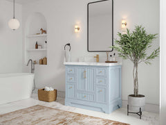 Alys 42 in. W x 22 in. D Single Sink Bathroom Vanity - photo 2