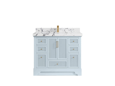 Alys 42 in. W x 22 in. D Single Sink Bathroom Vanity - Willow Bath and Vanity