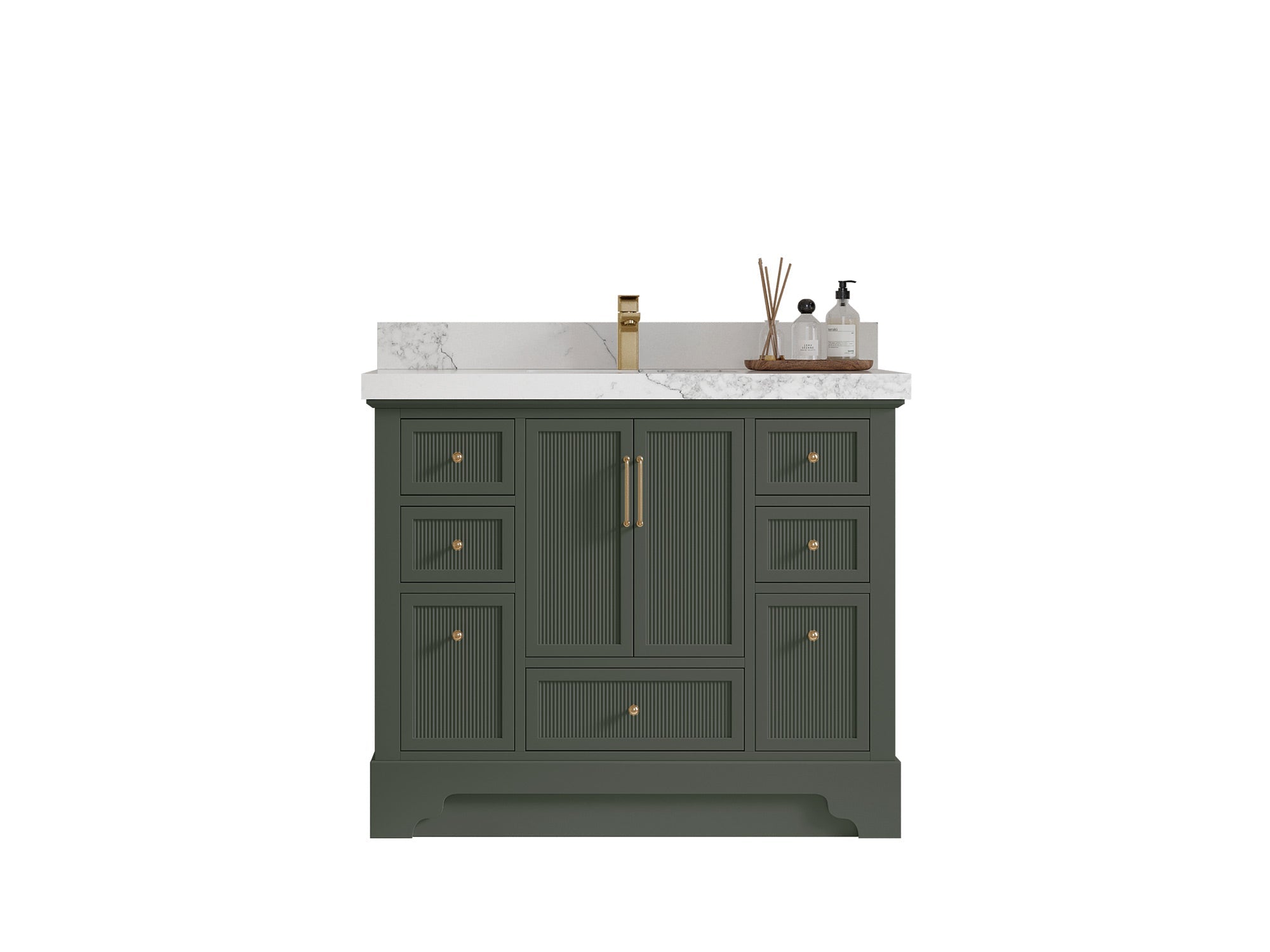 Alys 42 in. W x 22 in. D Single Sink Bathroom Vanity - Willow Bath and Vanity