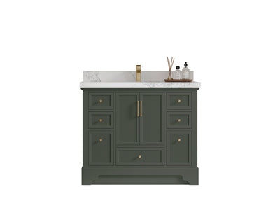 Alys 42 in. W x 22 in. D Single Sink Bathroom Vanity - Willow Bath and Vanity
