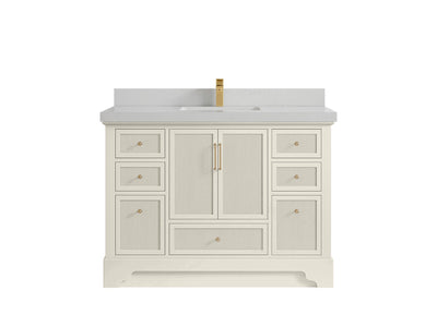 Alys 48 in. W x 22 in. D Single Sink Bathroom Vanity - Willow Bath and Vanity