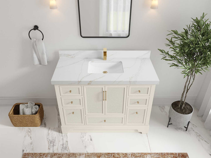 Alys 48 in. W x 22 in. D Single Sink Bathroom Vanity - photo 21