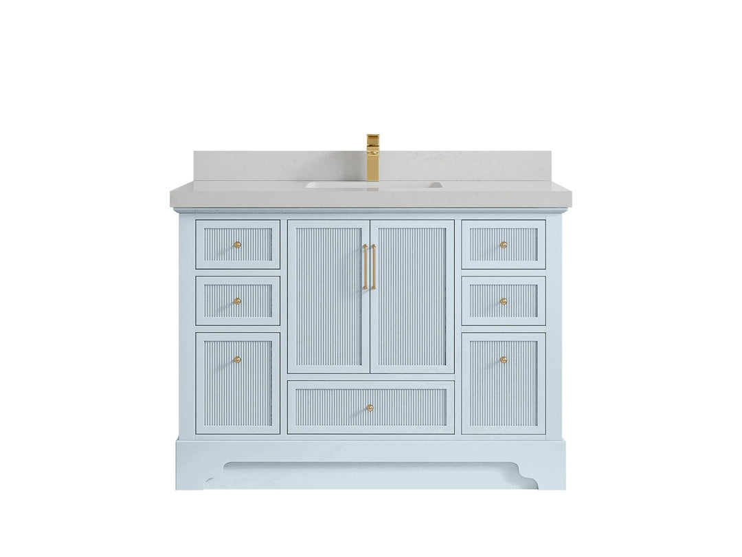 Alys 48 in. W x 22 in. D Single Sink Bathroom Vanity - Willow Bath and Vanity