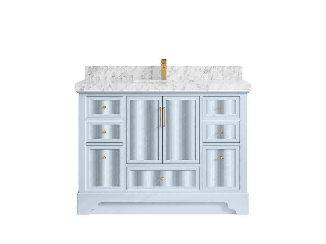 Alys 48 in. W x 22 in. D Single Sink Bathroom Vanity - Willow Bath and Vanity