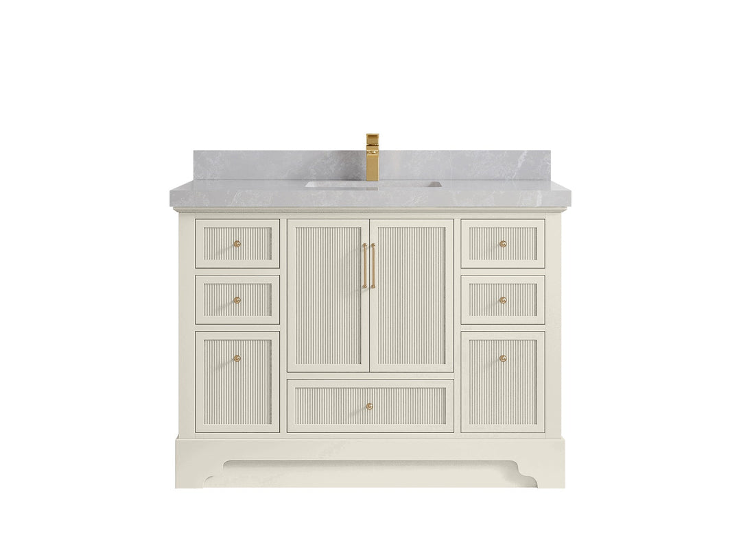 Alys 48 in. W x 22 in. D Single Sink Bathroom Vanity - Willow Bath and Vanity