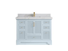 Alys 48 in. W x 22 in. D Single Sink Bathroom Vanity - photo 20