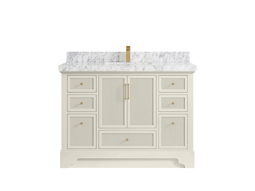Alys 48 in. W x 22 in. D Single Sink Bathroom Vanity - Willow Bath and Vanity