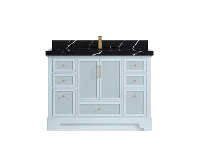 Alys 48 in. W x 22 in. D Single Sink Bathroom Vanity - Willow Bath and Vanity