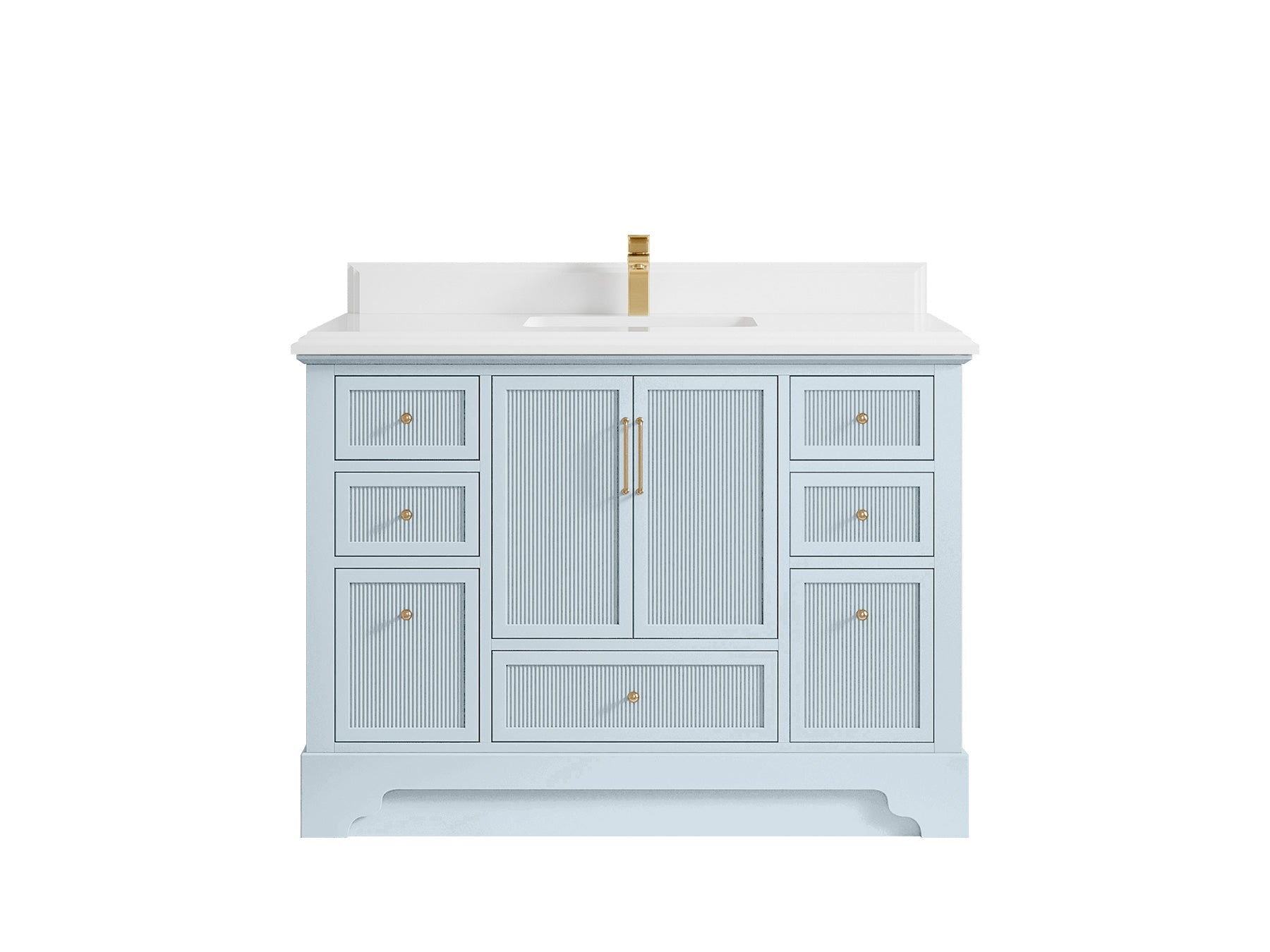 Alys 48 in. W x 22 in. D Single Sink Bathroom Vanity - Willow Bath and Vanity
