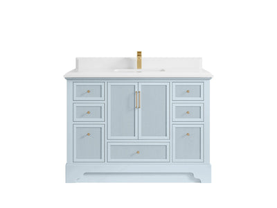 Alys 48 in. W x 22 in. D Single Sink Bathroom Vanity - Willow Bath and Vanity