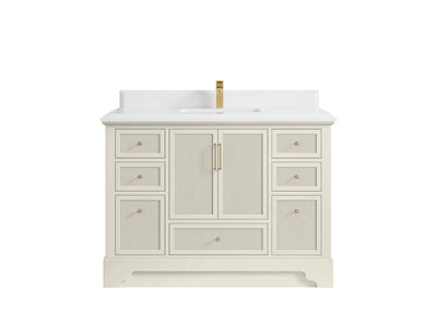 Alys 48 in. W x 22 in. D Single Sink Bathroom Vanity - Willow Bath and Vanity