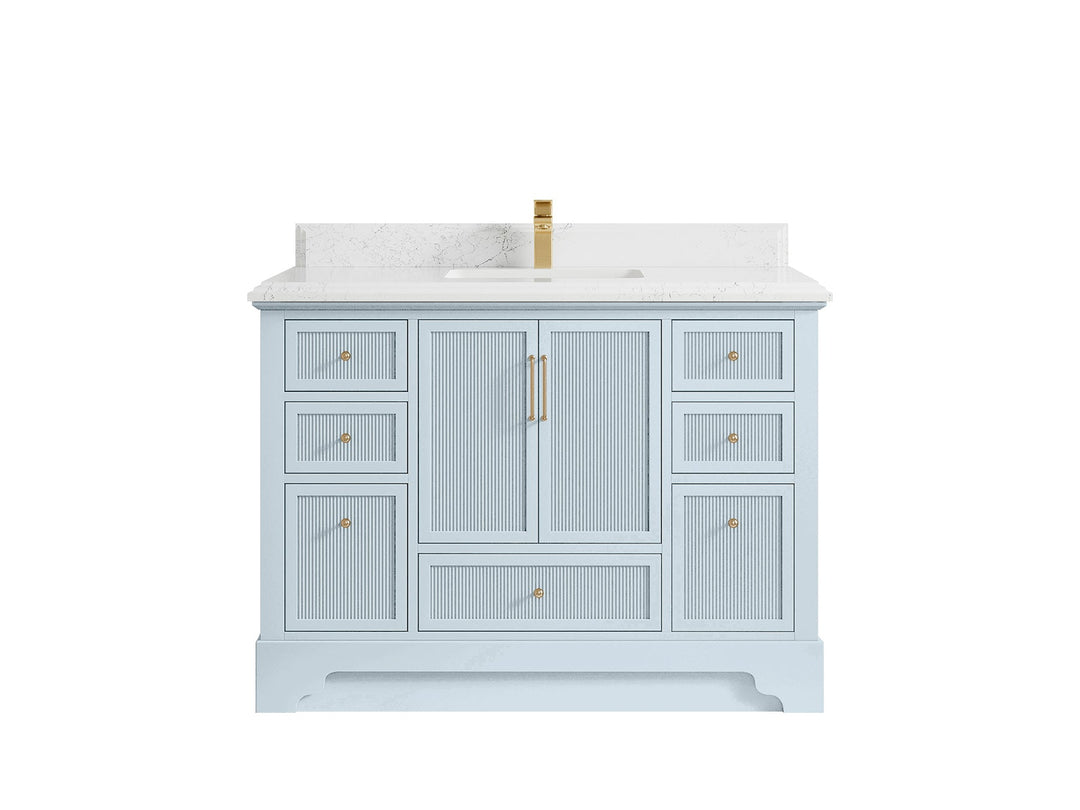 Alys 48 in. W x 22 in. D Single Sink Bathroom Vanity - Willow Bath and Vanity