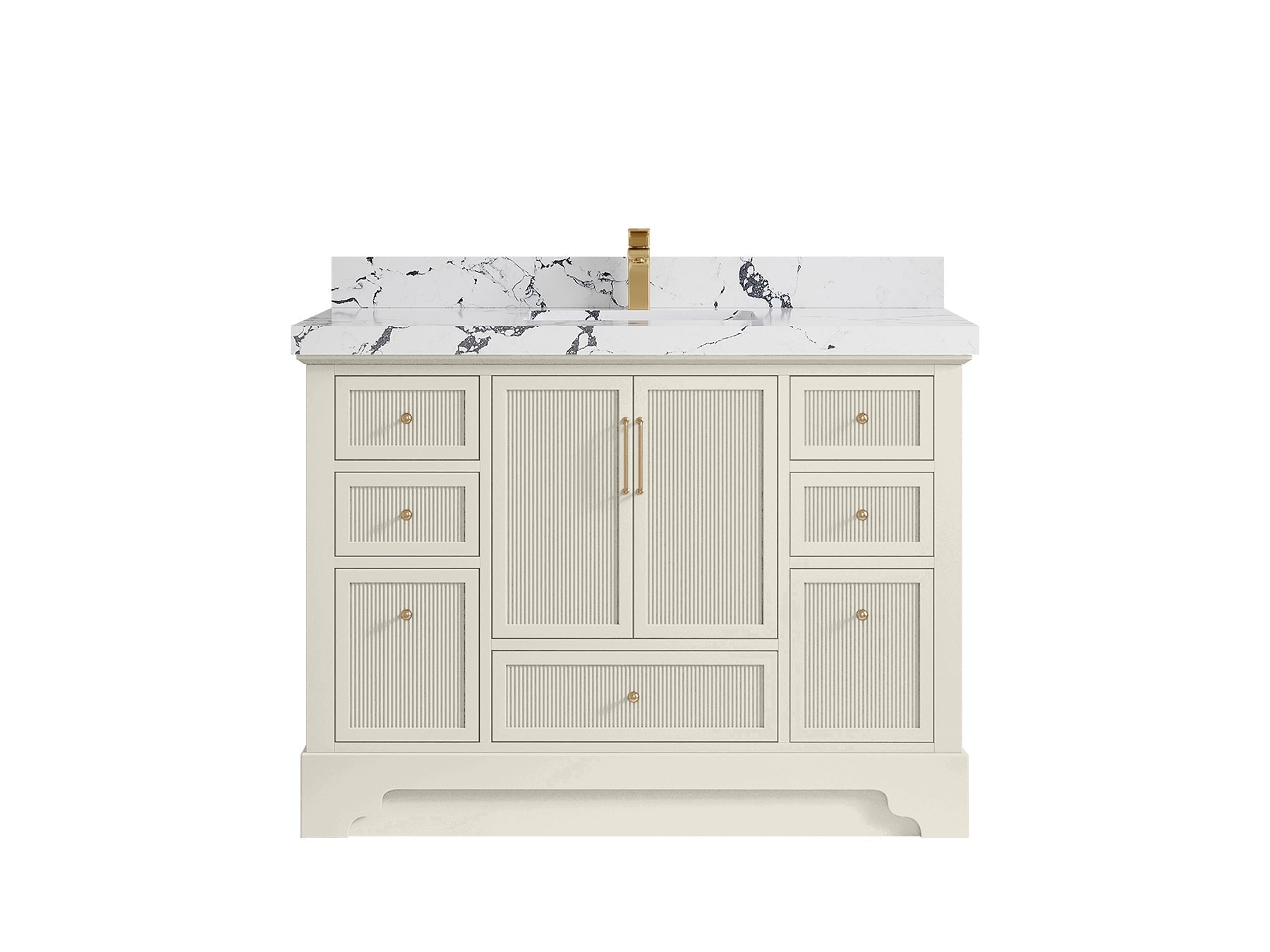 Alys 48 in. W x 22 in. D Single Sink Bathroom Vanity - Willow Bath and Vanity