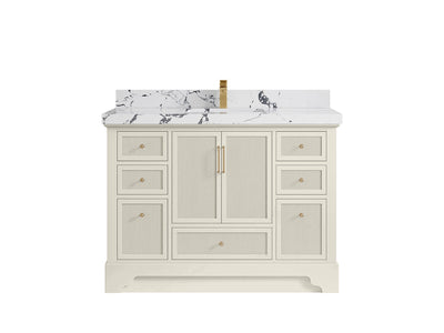 Alys 48 in. W x 22 in. D Single Sink Bathroom Vanity - Willow Bath and Vanity