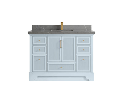 Alys 48 in. W x 22 in. D Single Sink Bathroom Vanity - Willow Bath and Vanity