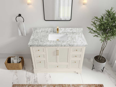 Alys 48 in. W x 22 in. D Single Sink Bathroom Vanity - Willow Bath and Vanity