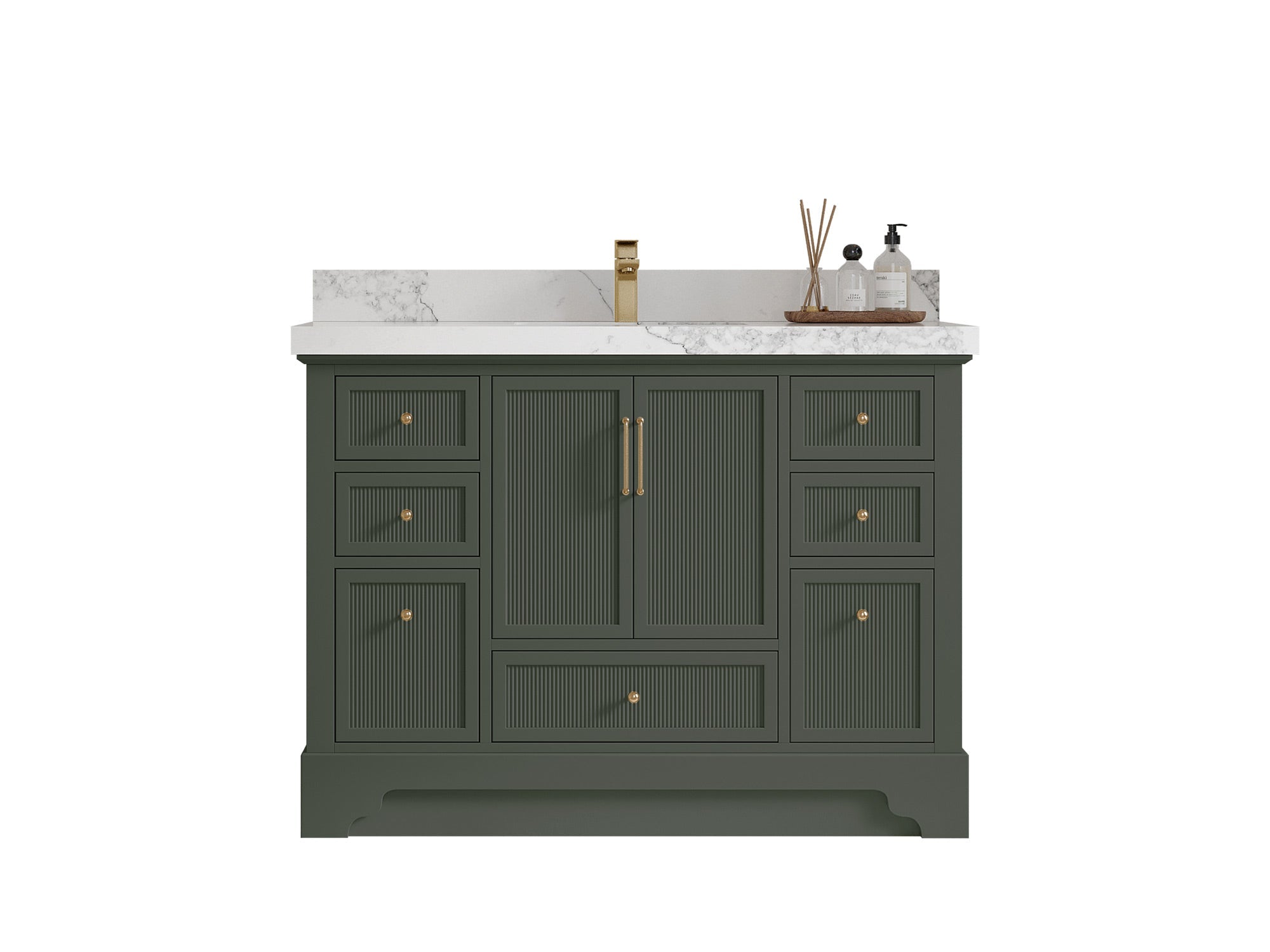 Alys 48 in. W x 22 in. D Single Sink Bathroom Vanity - Willow Bath and Vanity