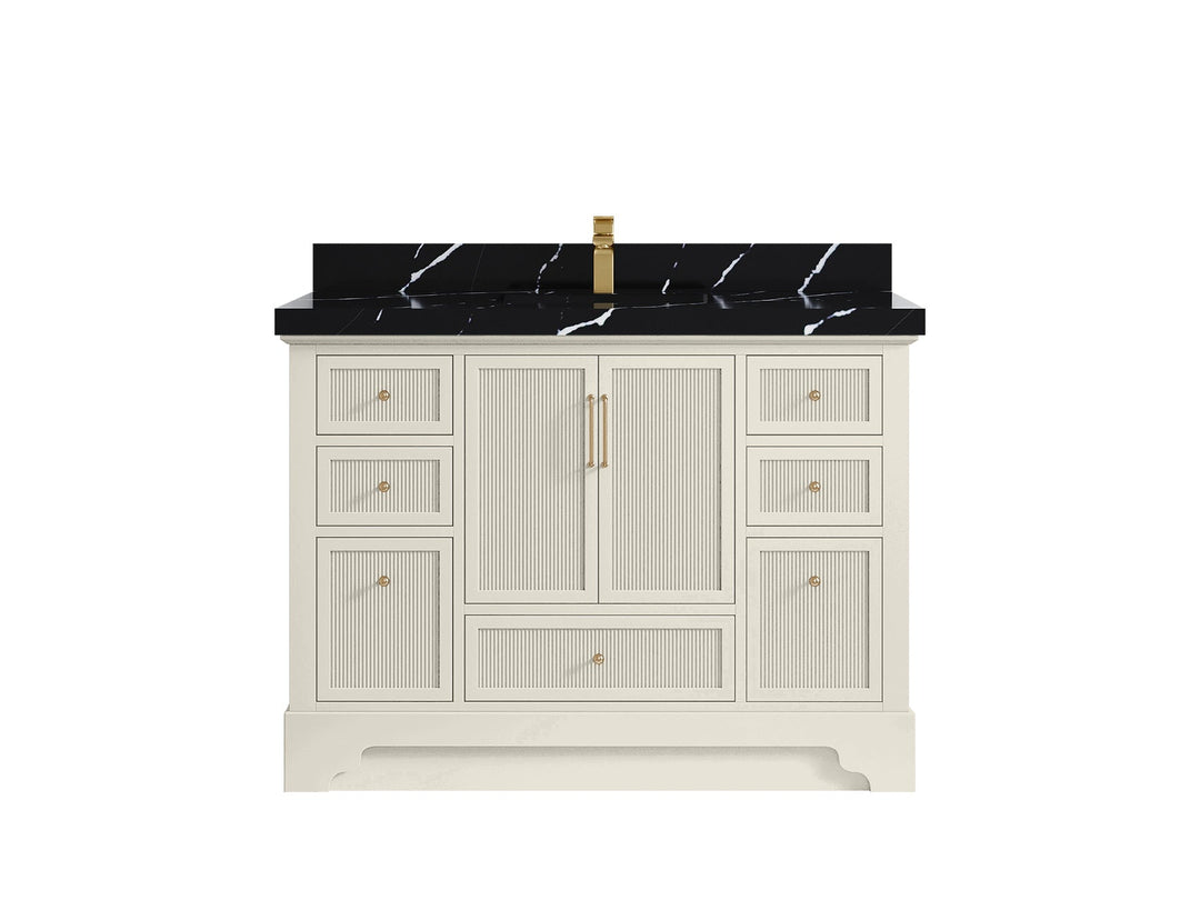 Alys 48 in. W x 22 in. D Single Sink Bathroom Vanity - Willow Bath and Vanity